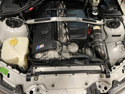 2001 BMW M Coupe in Titanium Silver Metallic over Black Nappa