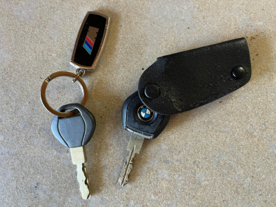 2001 BMW M Coupe in Titanium Silver Metallic over Black Nappa