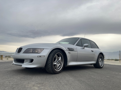 2001 BMW M Coupe in Titanium Silver Metallic over Black Nappa