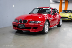 2001 BMW M Coupe in Imola Red 2 over Imola Red & Black Nappa