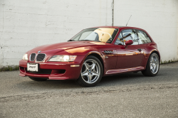2001 BMW M Coupe in Imola Red 2 over Imola Red & Black Nappa