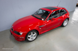 2001 BMW M Coupe in Imola Red 2 over Imola Red & Black Nappa