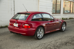 2001 BMW M Coupe in Imola Red 2 over Imola Red & Black Nappa