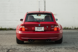 2001 BMW M Coupe in Imola Red 2 over Imola Red & Black Nappa