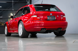 2001 BMW M Coupe in Imola Red 2 over Imola Red & Black Nappa