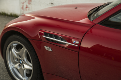 2001 BMW M Coupe in Imola Red 2 over Imola Red & Black Nappa