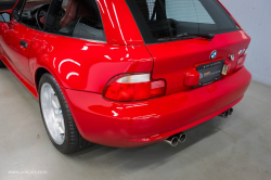 2001 BMW M Coupe in Imola Red 2 over Imola Red & Black Nappa