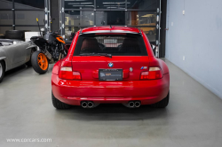 2001 BMW M Coupe in Imola Red 2 over Imola Red & Black Nappa