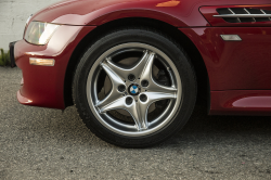2001 BMW M Coupe in Imola Red 2 over Imola Red & Black Nappa