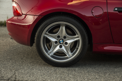 2001 BMW M Coupe in Imola Red 2 over Imola Red & Black Nappa