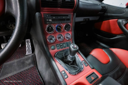 2001 BMW M Coupe in Imola Red 2 over Imola Red & Black Nappa