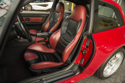 2001 BMW M Coupe in Imola Red 2 over Imola Red & Black Nappa