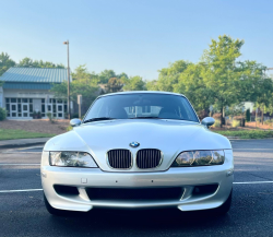 2001 BMW M Coupe in Titanium Silver Metallic over Black Nappa