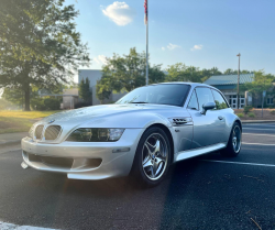 2001 BMW M Coupe in Titanium Silver Metallic over Black Nappa