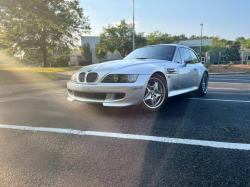 2001 BMW M Coupe in Titanium Silver Metallic over Black Nappa