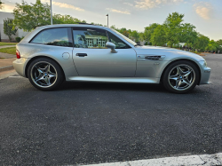 2001 BMW M Coupe in Titanium Silver Metallic over Black Nappa