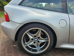 2001 BMW M Coupe in Titanium Silver Metallic over Black Nappa