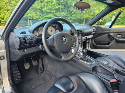 2001 BMW M Coupe in Titanium Silver Metallic over Black Nappa