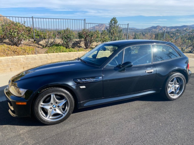 2001 BMW M Coupe in Black Sapphire Metallic over Black Nappa