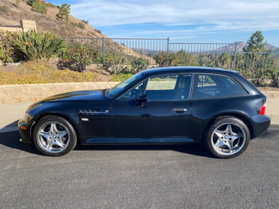 2001 BMW M Coupe in Black Sapphire Metallic over Black Nappa