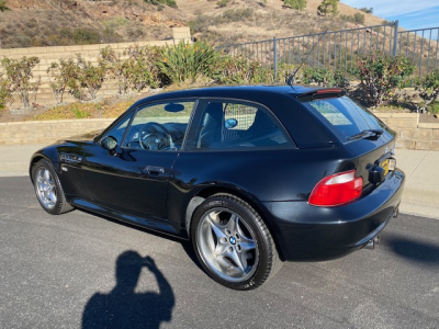2001 BMW M Coupe in Black Sapphire Metallic over Black Nappa