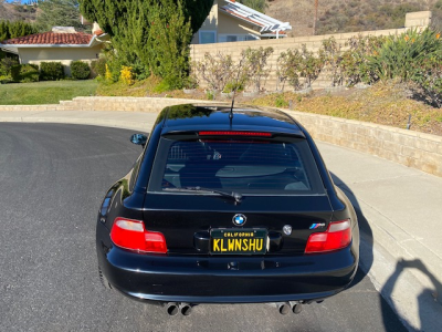 2001 BMW M Coupe in Black Sapphire Metallic over Black Nappa