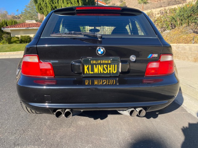 2001 BMW M Coupe in Black Sapphire Metallic over Black Nappa