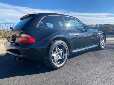 2001 BMW M Coupe in Black Sapphire Metallic over Black Nappa
