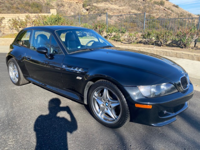 2001 BMW M Coupe in Black Sapphire Metallic over Black Nappa