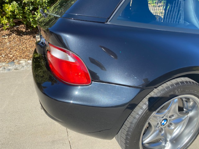2001 BMW M Coupe in Black Sapphire Metallic over Black Nappa