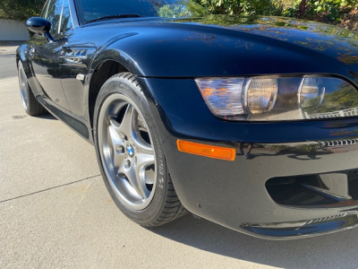 2001 BMW M Coupe in Black Sapphire Metallic over Black Nappa