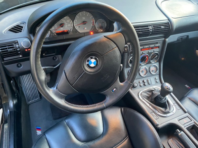 2001 BMW M Coupe in Black Sapphire Metallic over Black Nappa
