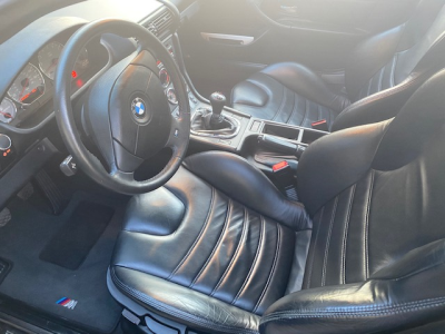 2001 BMW M Coupe in Black Sapphire Metallic over Black Nappa