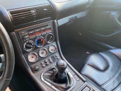 2001 BMW M Coupe in Black Sapphire Metallic over Black Nappa