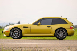 2001 BMW M Coupe in Phoenix Yellow Metallic over Black Nappa