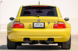 2001 BMW M Coupe in Phoenix Yellow Metallic over Black Nappa