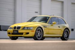 2001 BMW M Coupe in Phoenix Yellow Metallic over Black Nappa