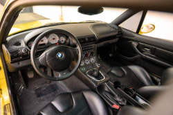 2001 BMW M Coupe in Phoenix Yellow Metallic over Black Nappa