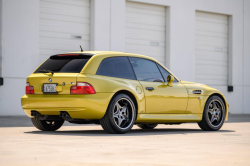 2001 BMW M Coupe in Phoenix Yellow Metallic over Black Nappa