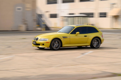 2001 BMW M Coupe in Phoenix Yellow Metallic over Black Nappa