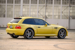 2001 BMW M Coupe in Phoenix Yellow Metallic over Black Nappa