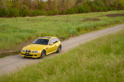 2001 BMW M Coupe in Phoenix Yellow Metallic over Black Nappa