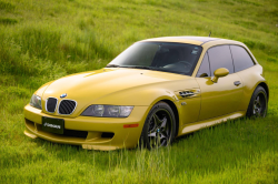2001 BMW M Coupe in Phoenix Yellow Metallic over Black Nappa