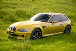 2001 BMW M Coupe in Phoenix Yellow Metallic over Black Nappa