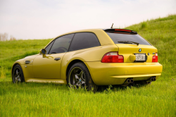 2001 BMW M Coupe in Phoenix Yellow Metallic over Black Nappa