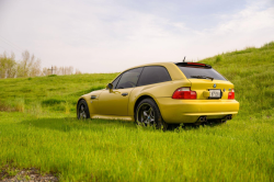 2001 BMW M Coupe in Phoenix Yellow Metallic over Black Nappa