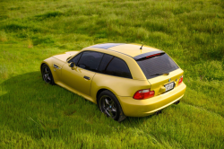 2001 BMW M Coupe in Phoenix Yellow Metallic over Black Nappa