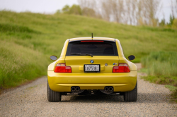 2001 BMW M Coupe in Phoenix Yellow Metallic over Black Nappa