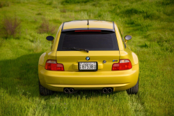 2001 BMW M Coupe in Phoenix Yellow Metallic over Black Nappa