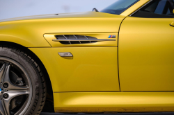 2001 BMW M Coupe in Phoenix Yellow Metallic over Black Nappa